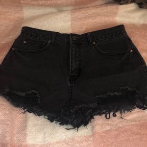 Forever21 highwaist shorts. Women’s 6/28 Jean size